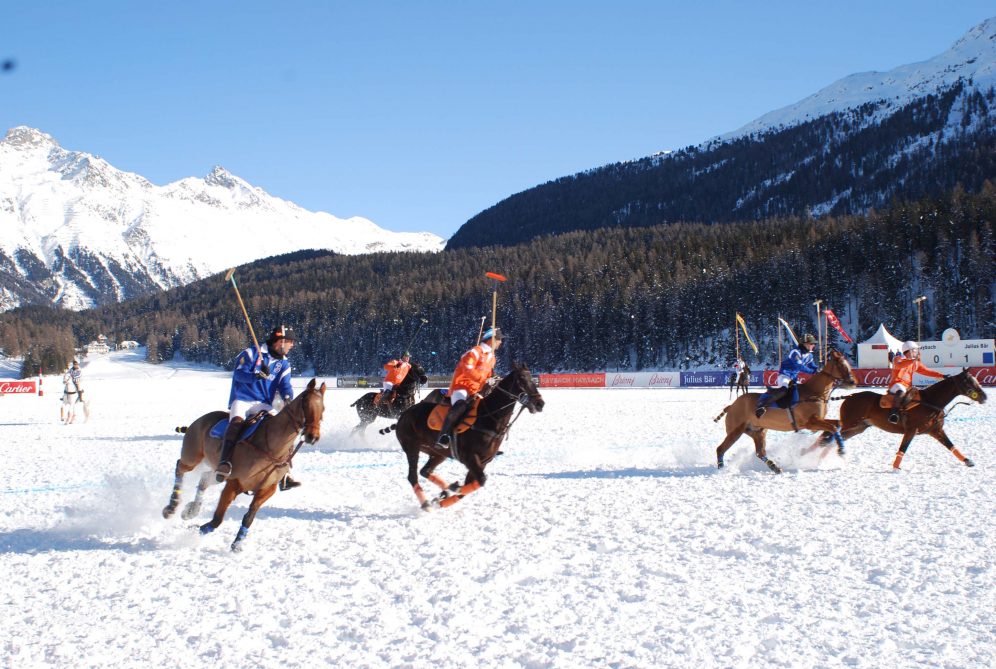 Living the high life at the St Moritz Snow Polo World Cup