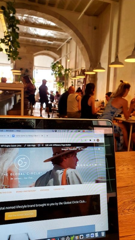 Comoba cafe Cais do Sodre Lisbon