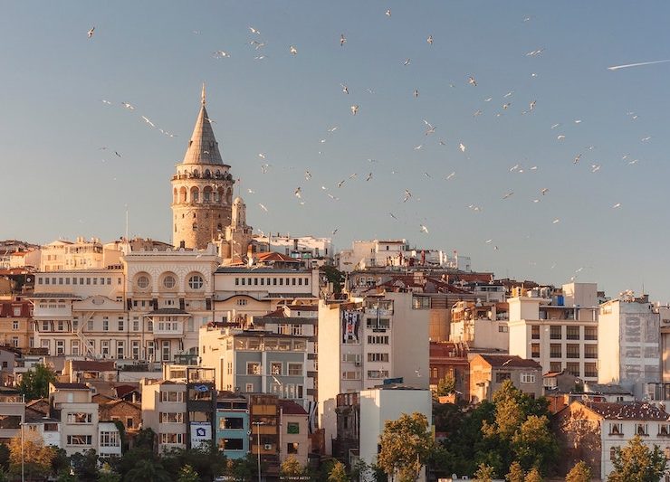 Istanbul city digital nomad