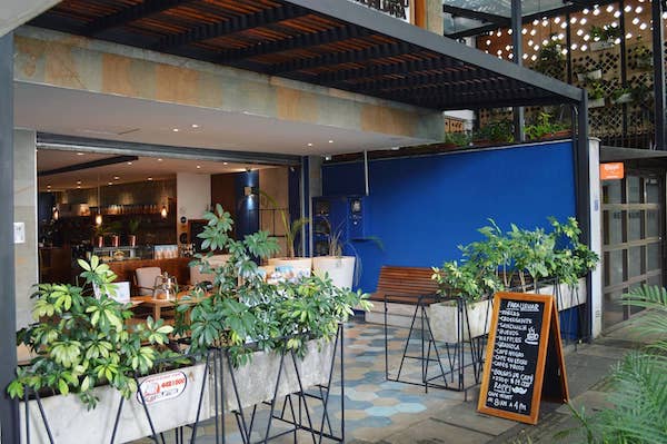 Velvet Cafe Medellin - stylish laptop friendly cafe