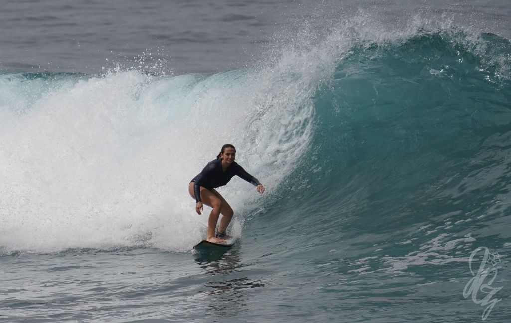 digital nomad surfing in Gran Canaria