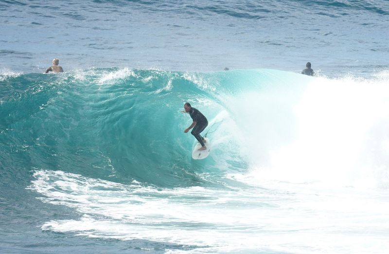 digital nomad surfing in Gran Canaria