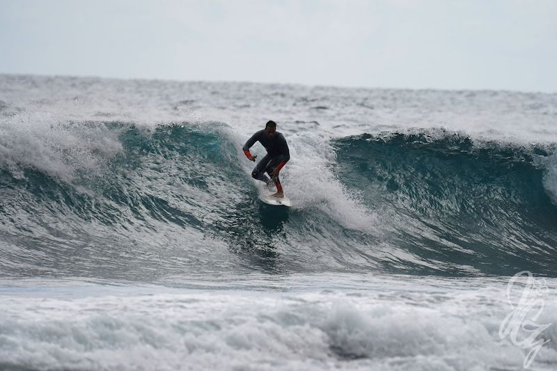 digital nomad surfing in Gran Canaria