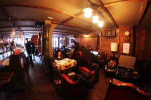 Black Cat LES, work cafe, coffee shop and tea house, lower east side, New York City