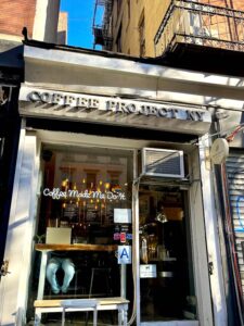 Coffee Project East Village - laptop-friendly coffee shop (no laptops on the weekend)