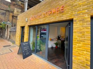 Nostos Coffee, Battersea, SW8, laptop-friendly work cafe