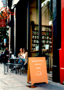 Redemption Roasters - laptop-friendly-work cafe in Covent Garden, London, WC2