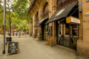 Ansur Cafe & Backdoor Bar, a nice work-cafe in El Born, Barcelona