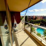 Herdade dos Salgados apartments albufeira, algarve, portugal, balcony, terrace and hammock
