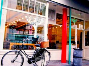 Prufrock Coffee, laptop-friendly cafe in Farringdon, London, EC1