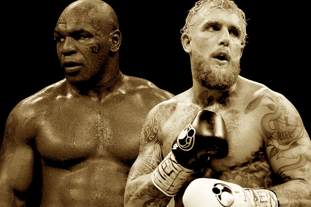 Iron Mike Tyson vs Jake Paul boxing showdown 2024