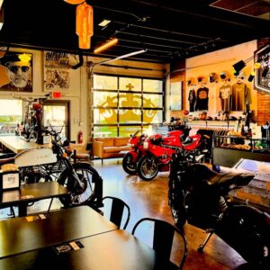 Imperial Moto laptop-friendly work cafe, Miami