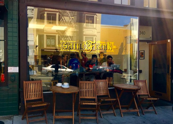 Saint Frank Coffee, Russian Hill, San Francisco