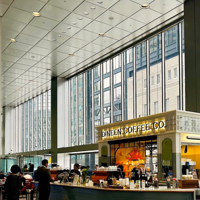Dineen Coffee Co. - laptop-friendly work cafe in Toronto's financial district