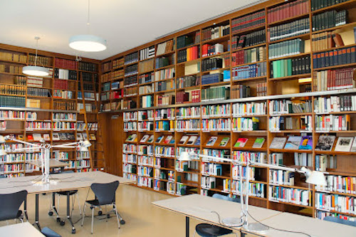 The library at the Austrian Chamber of Labor is a great work spot with free WiFi in the 4th district, Vienna