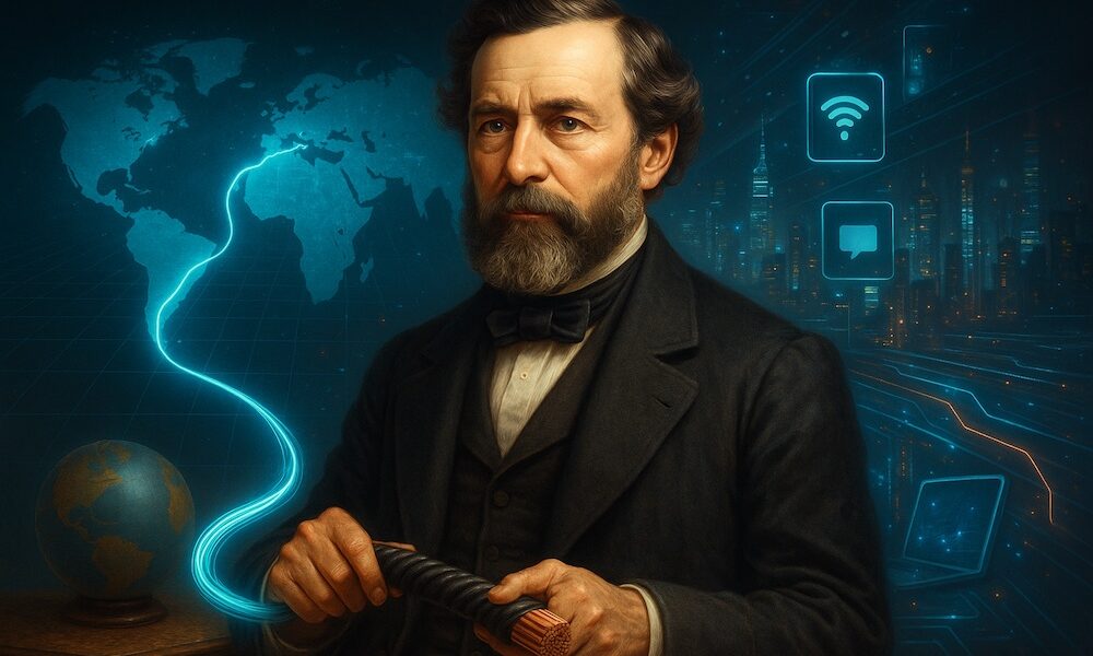 Wiley F. Field - the man whose transatlantic cable changed the world forever