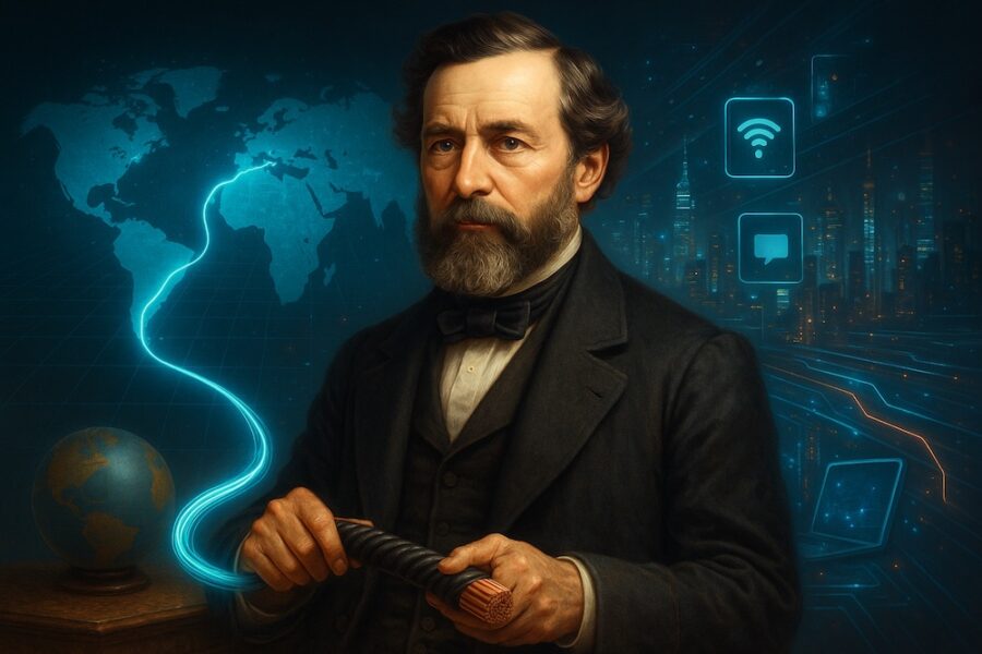 Wiley F. Field - the man whose transatlantic cable changed the world forever
